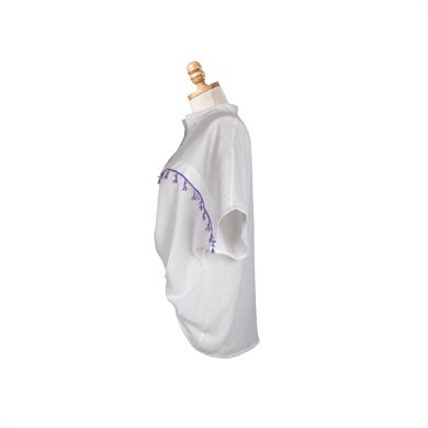 MOR BONCUK OYALI KOTON GÖMLEK