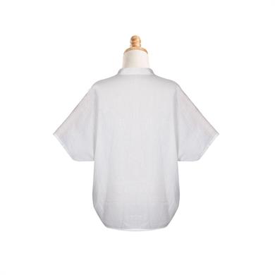 MOR BONCUK OYALI KOTON GÖMLEK