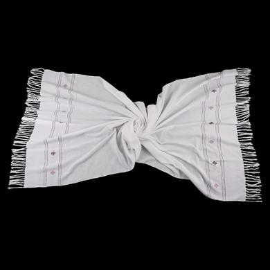 MOR ÇİZGİLİ SAÇAKLI PEŞTAMAL