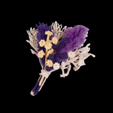 MOR PÜSKÜLLÜ BROŞ