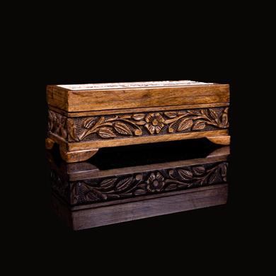 MOZAİK AHŞAP OYMA KUTU