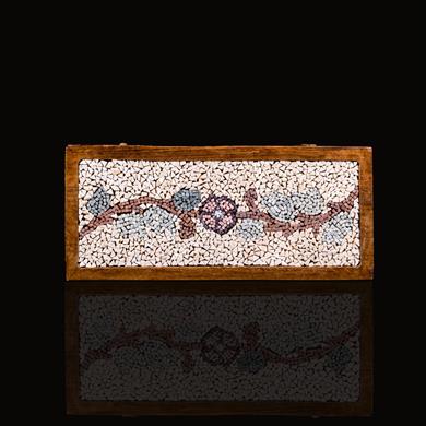 MOZAİK AHŞAP OYMA KUTU