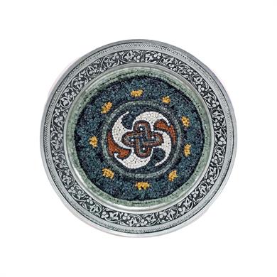 MOZAİK DEKORATİF TABAK