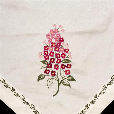 PEMBE ÇİÇEKLİ İPEK RUNNER