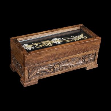 SIRMALI OYMA AHŞAP KUTU