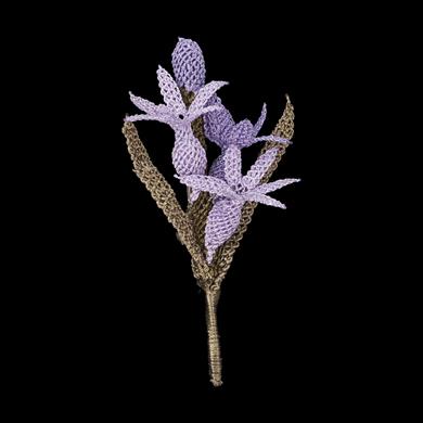 SÜMBÜL YAKA İĞNESİ (KÜÇÜK)