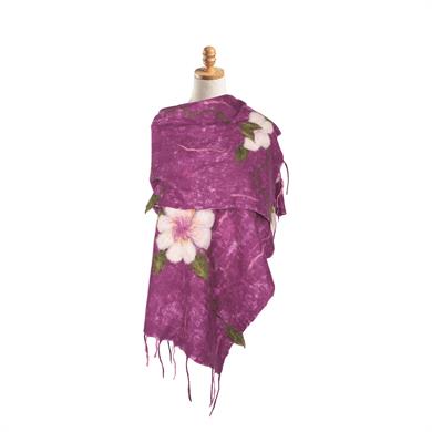 TEPME KEÇE İPEK ŞAL