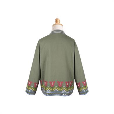 YEŞİL LALELİ CEKET