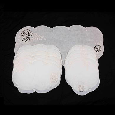 YONCA BEYAZ İŞ YEMEK TAKIMI