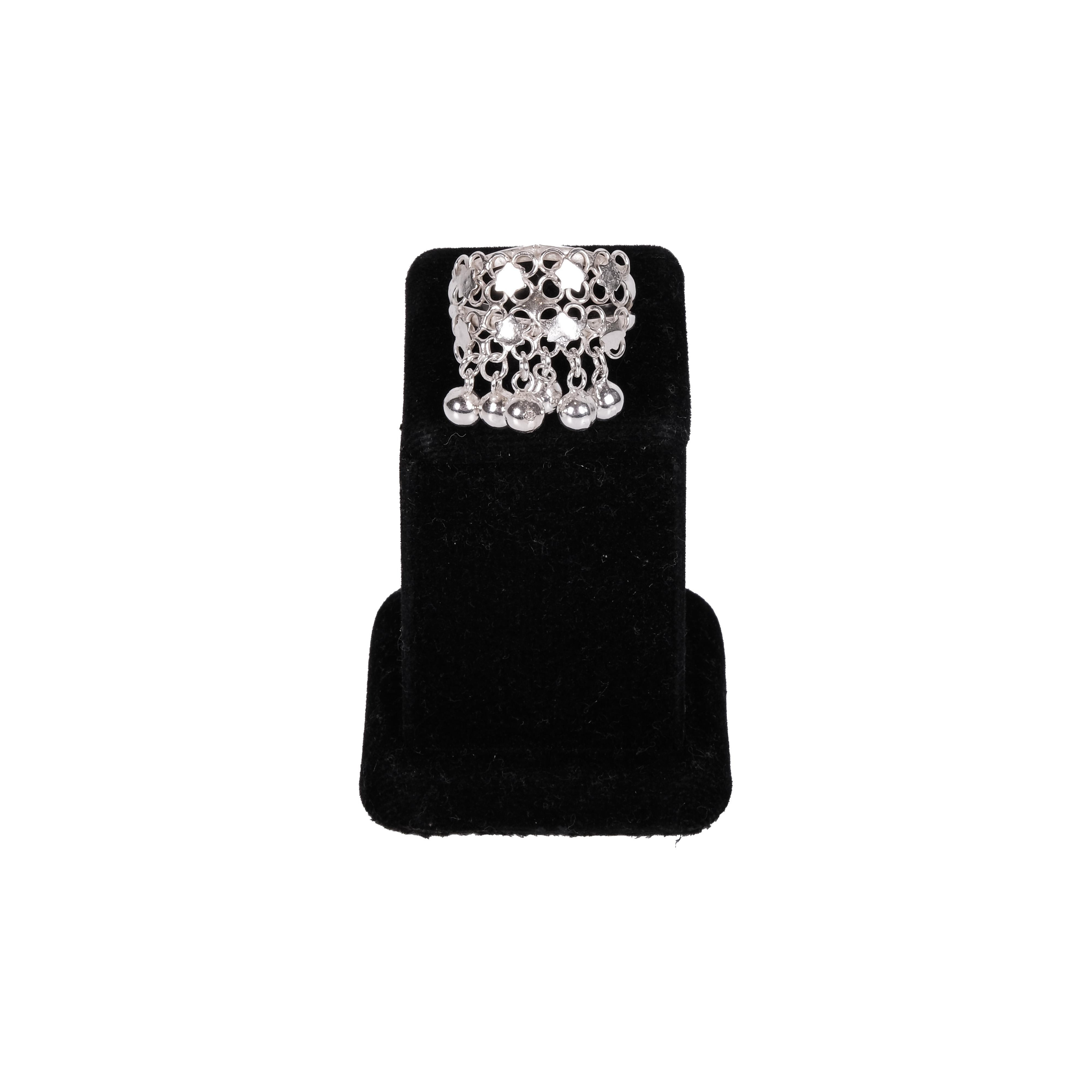 6 TOPLU ÇİFT SIRA KİŞNİŞLİ YÜZÜK (3,8 GR)