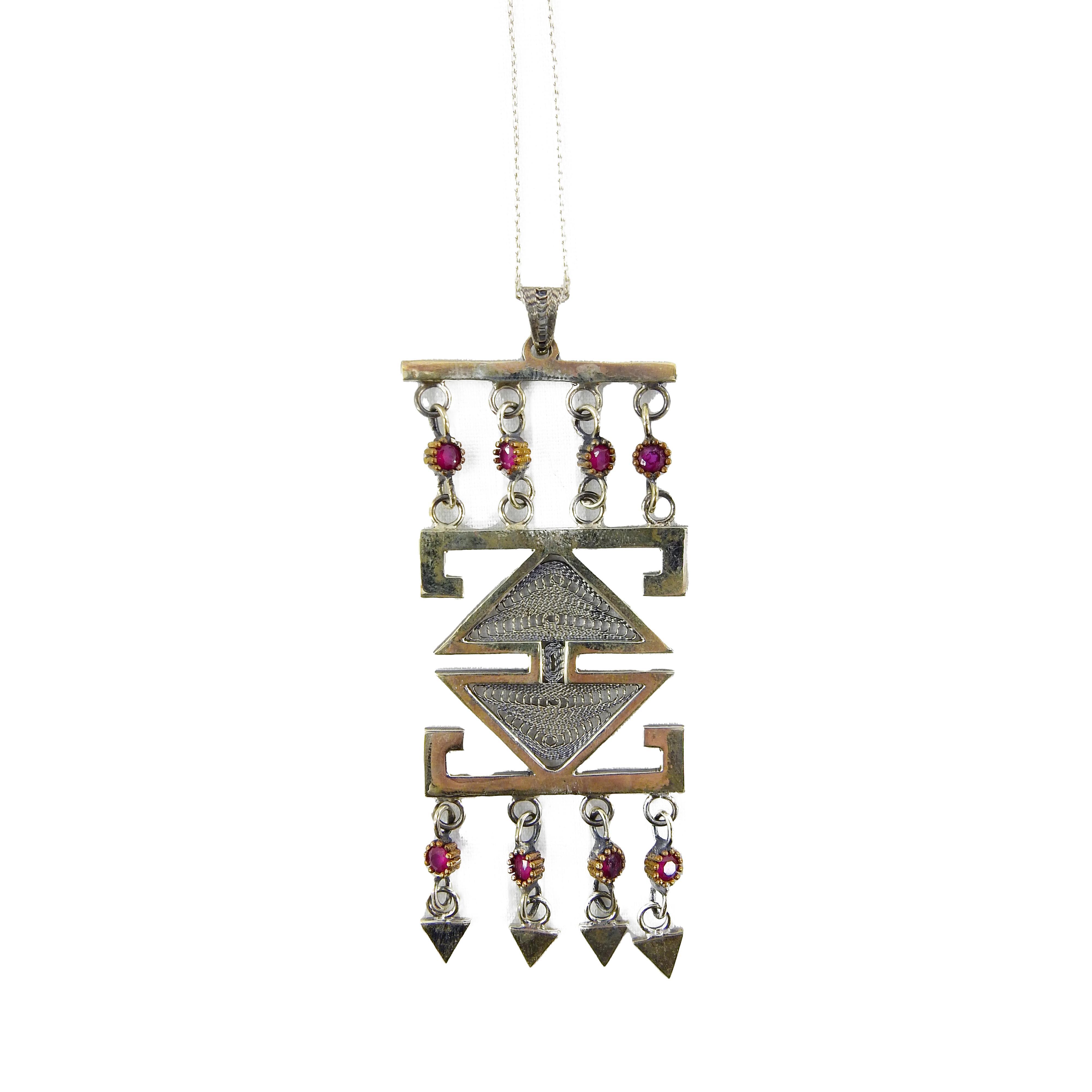 BUKAĞI MOTİFLİ KOLYE UCU (11,2 GR)