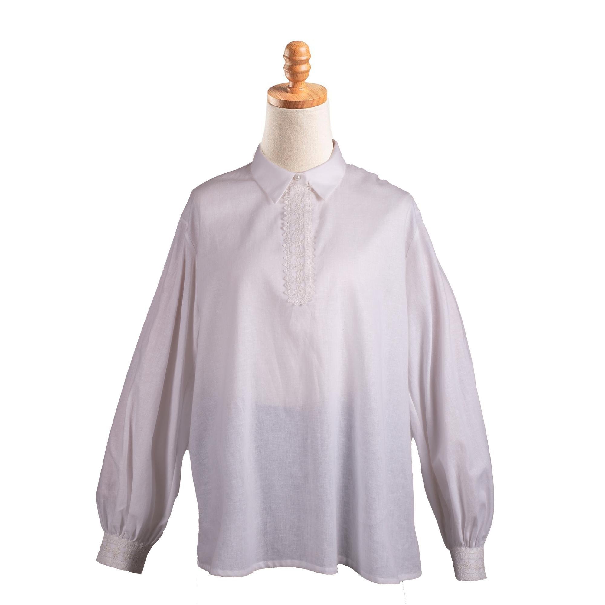 DESENLİ OYALI GÖMLEK