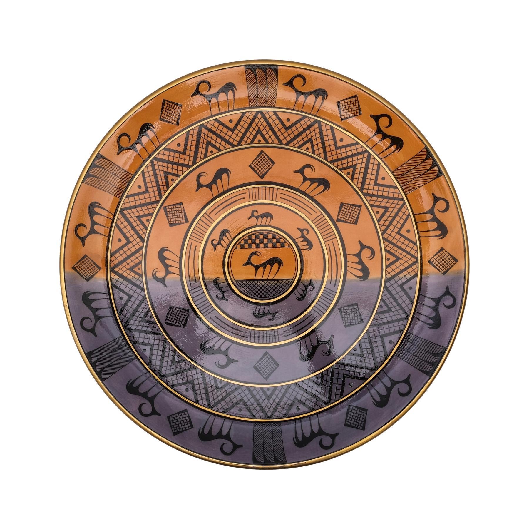 FRİG DESEN GEYİKLİ TABAK