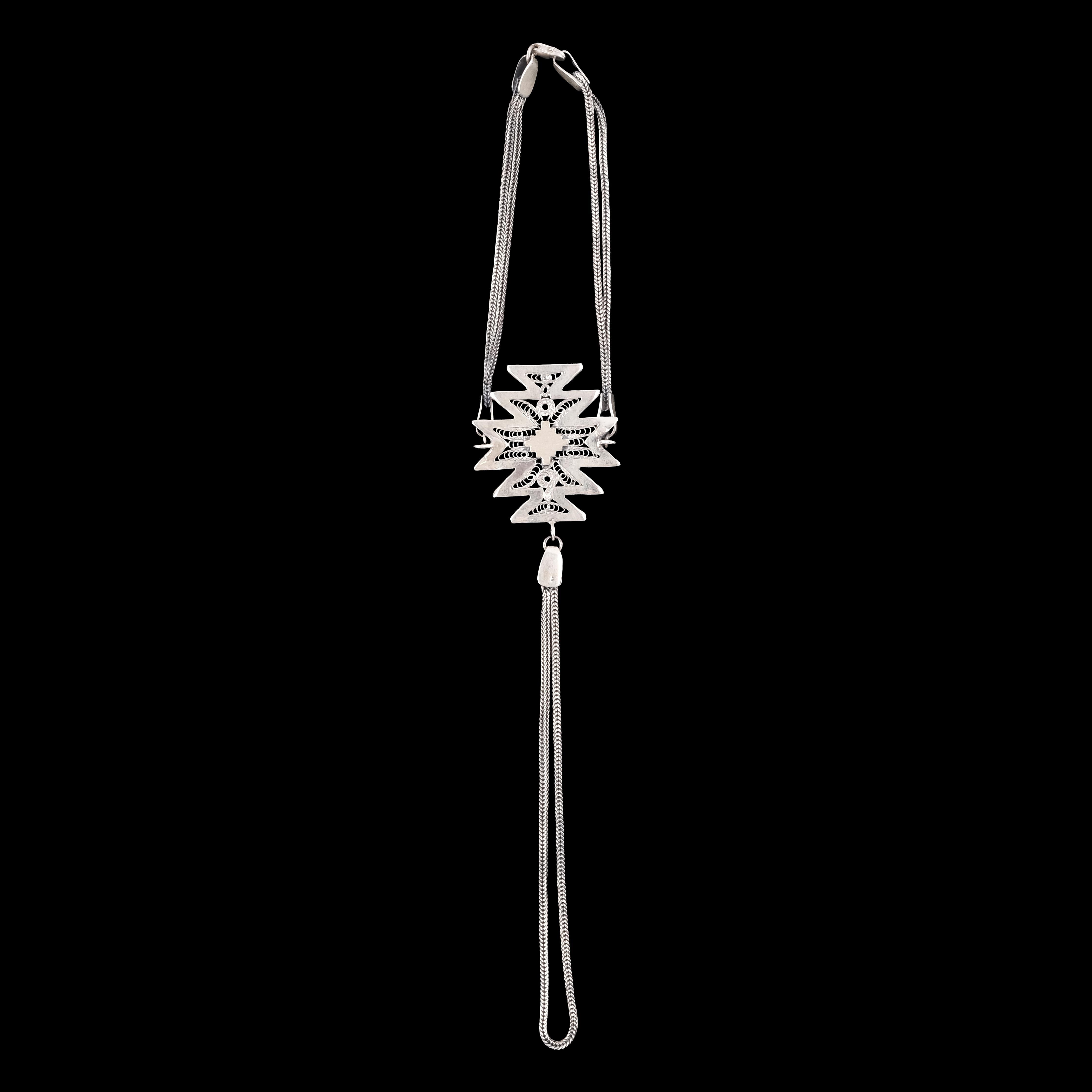 GÖZ VE YILDIZ MOTİFLİ ŞAHMERAN BİLEKLİK 3 (12.1GR)