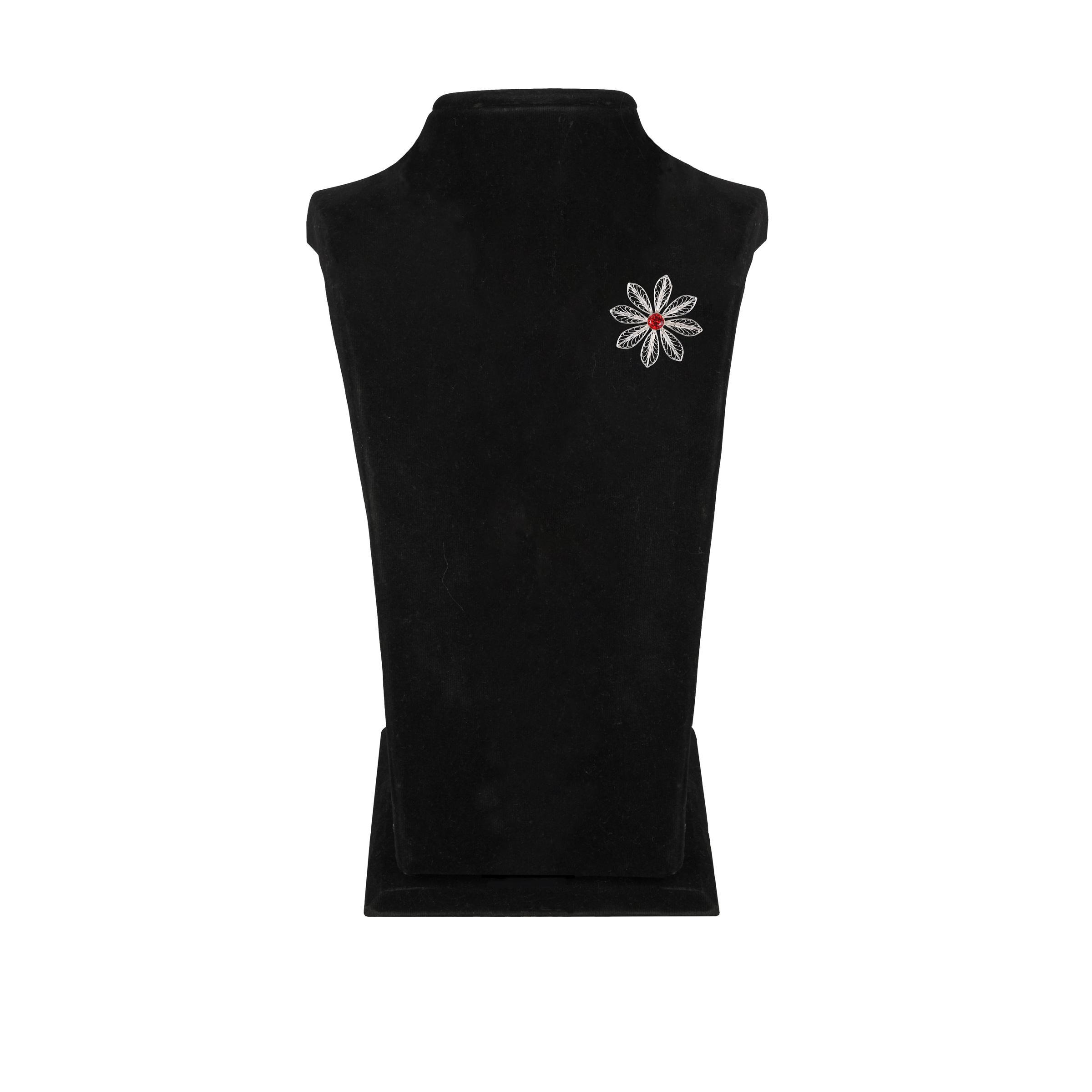 GÜMÜŞ IŞILTI BROŞ