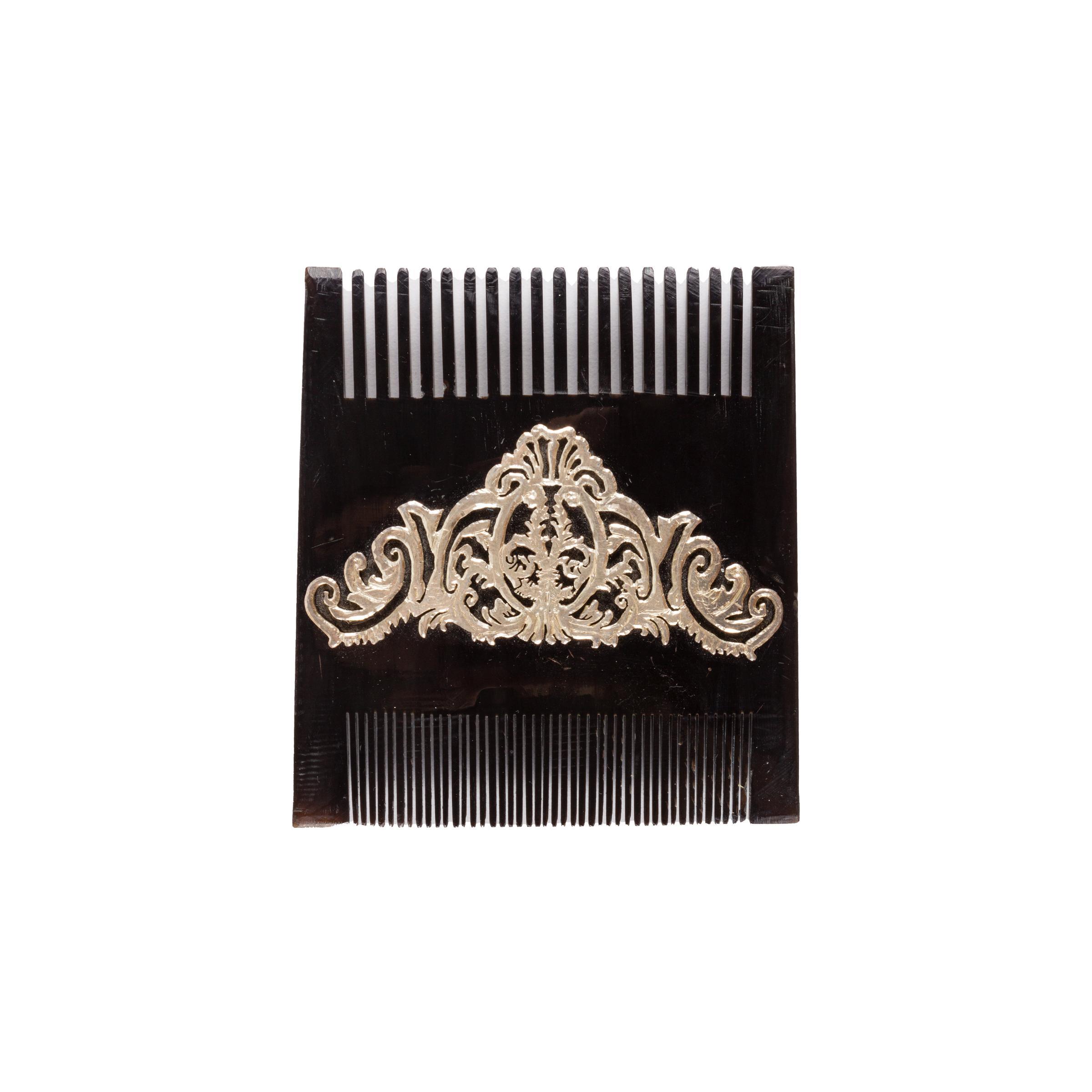 GÜMÜŞ İŞLEMELİ TARAK