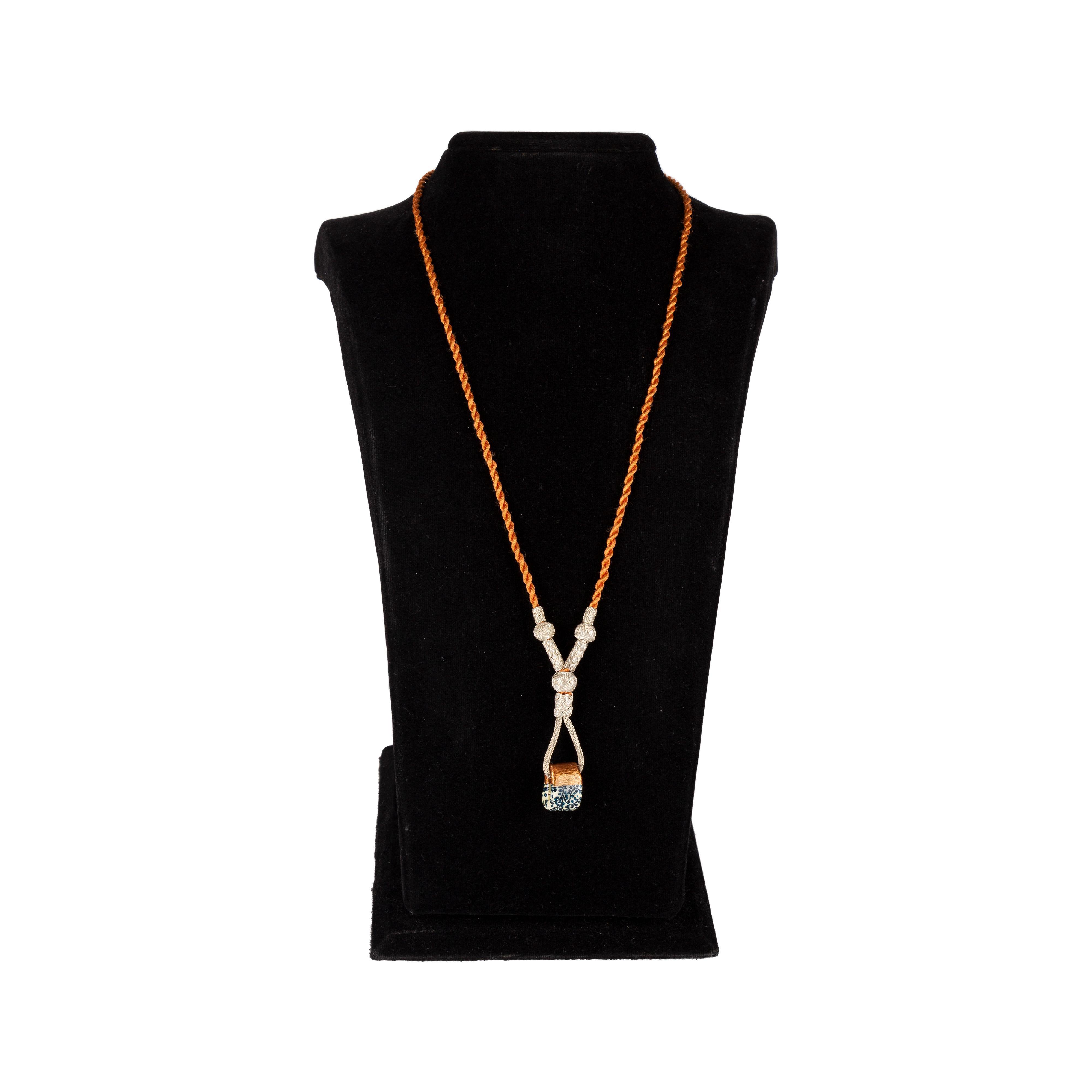 KAZAZ HALKA FİMO KOLYE