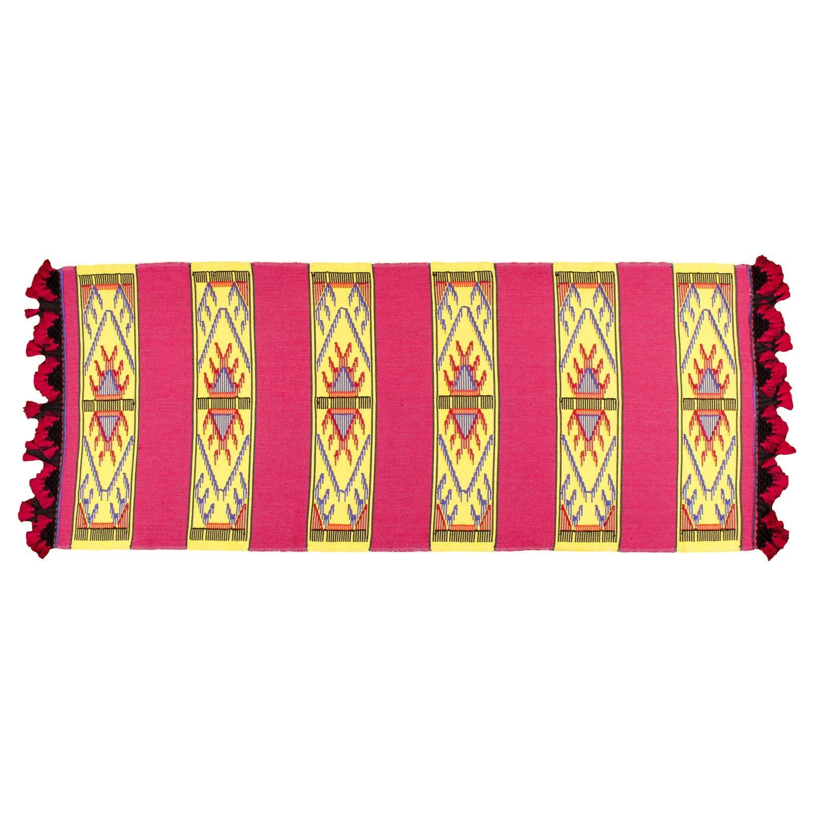 KIRKA DOKUMA BORDO PEŞKİR