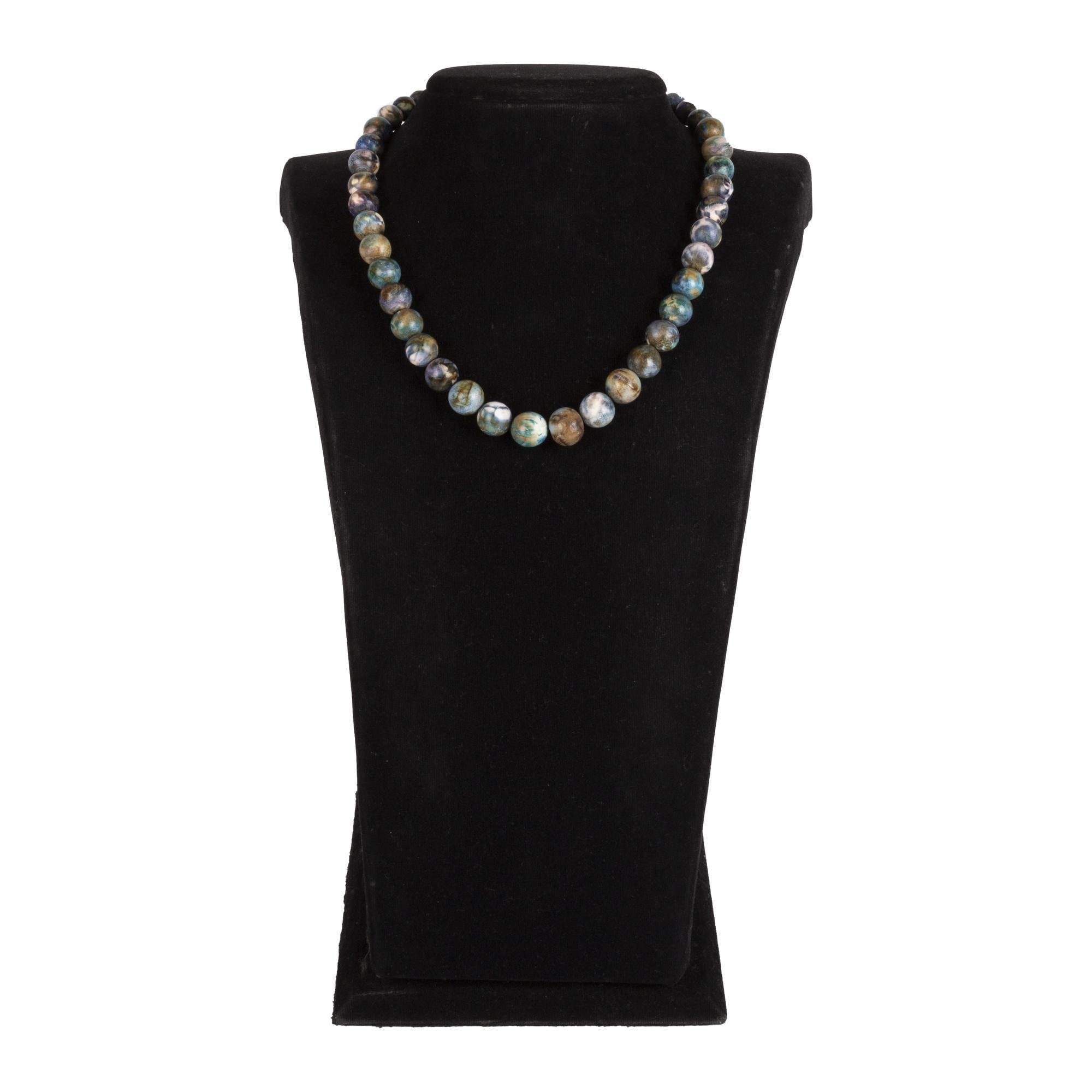 LÜLETAŞI BONCUKLU KOLYE