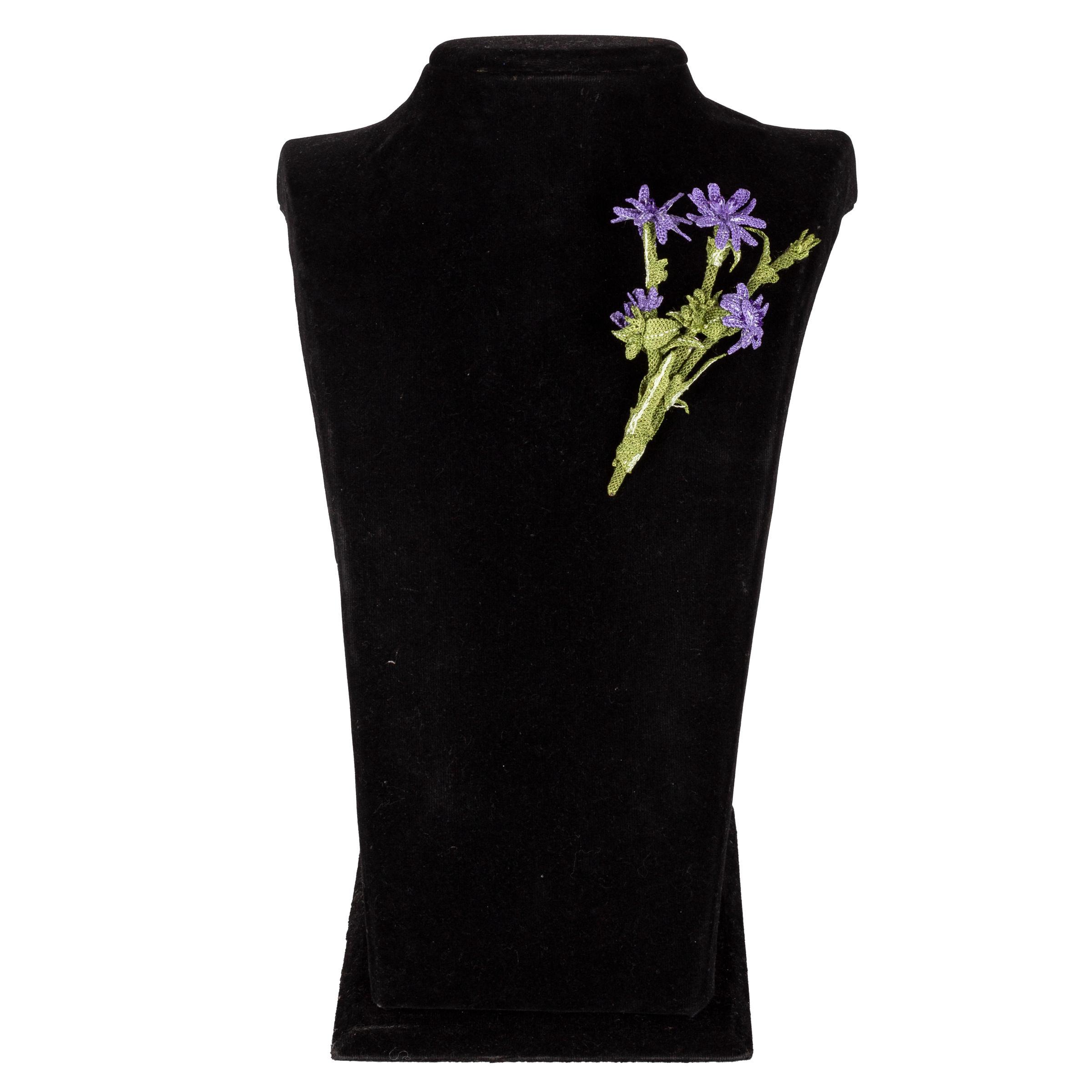 MAVİ HİNDİBA YAKA İĞNESİ