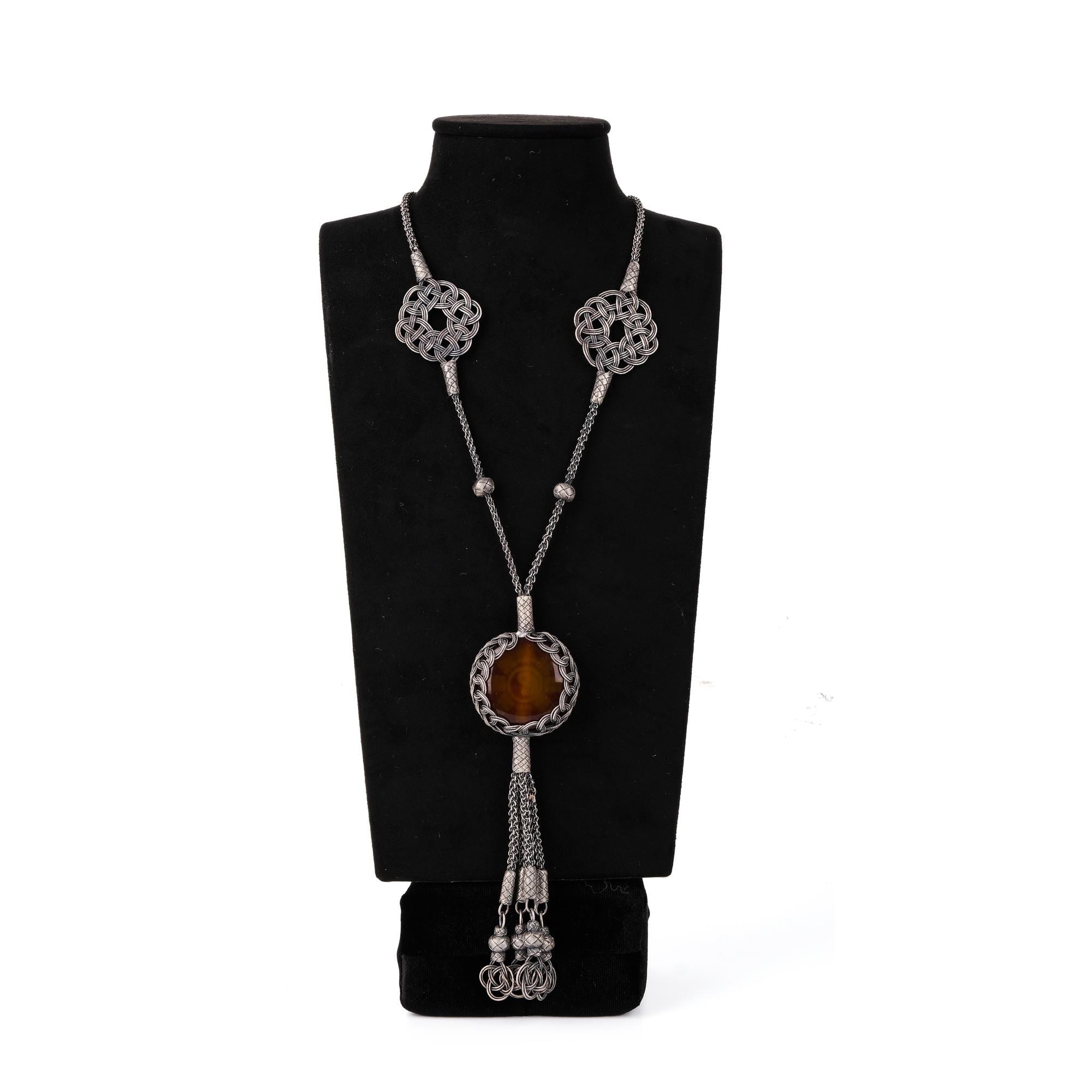 MENGENE TAŞ ÇEVİRME AKİK KOLYE (74,52 GR)