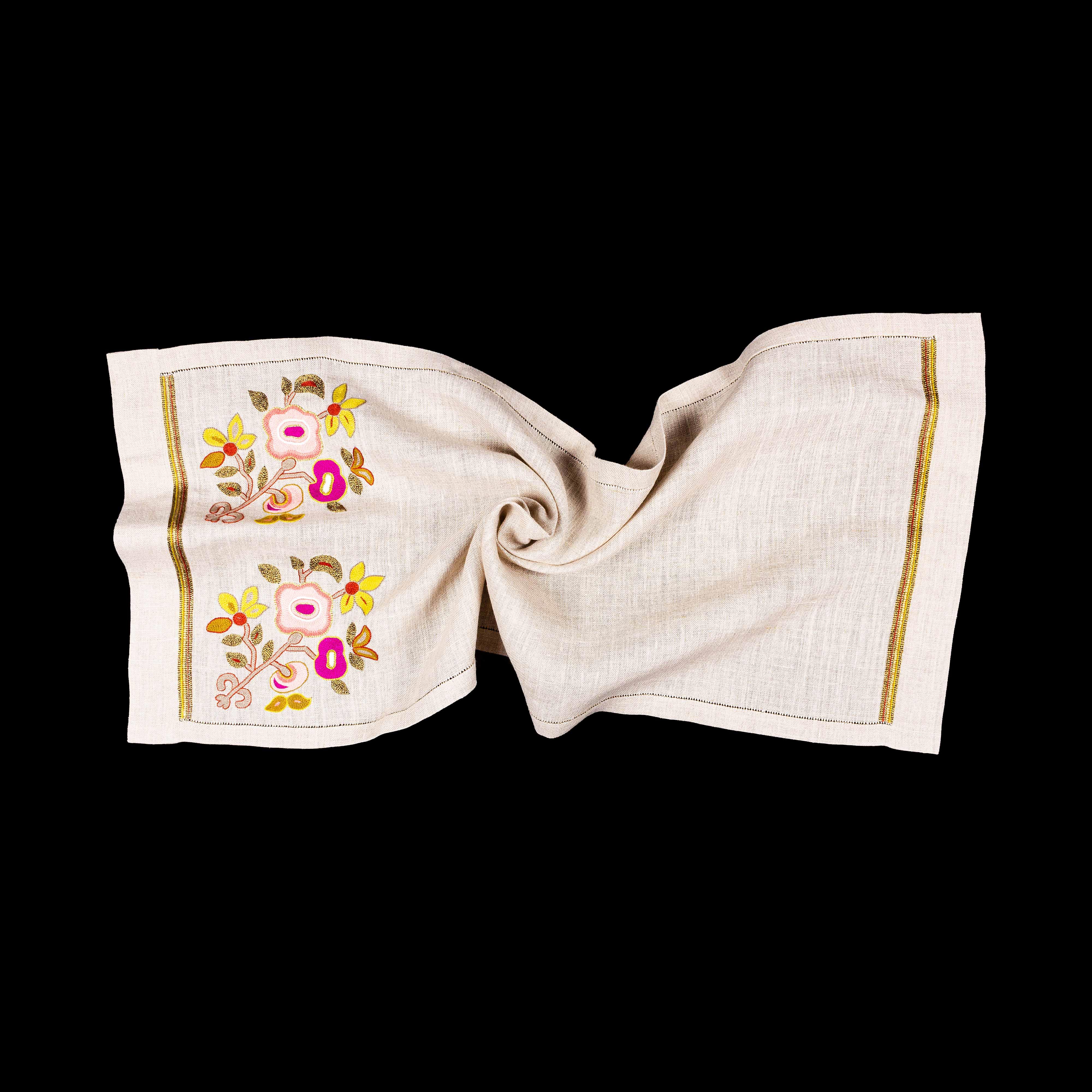 SUZENİ ÇİÇEK BUKETİ ÖRTÜ