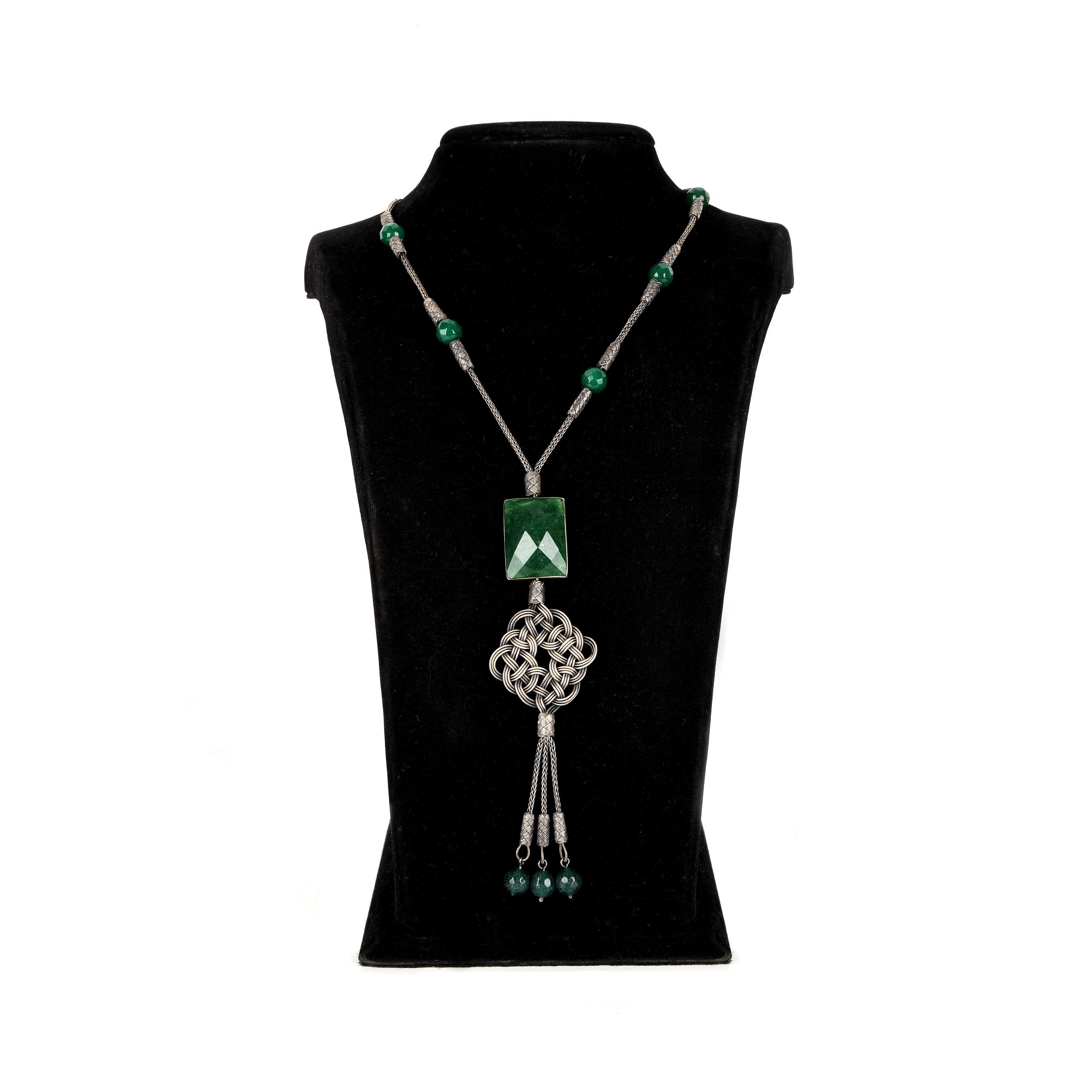 YEŞİM TAŞLI KOLYE