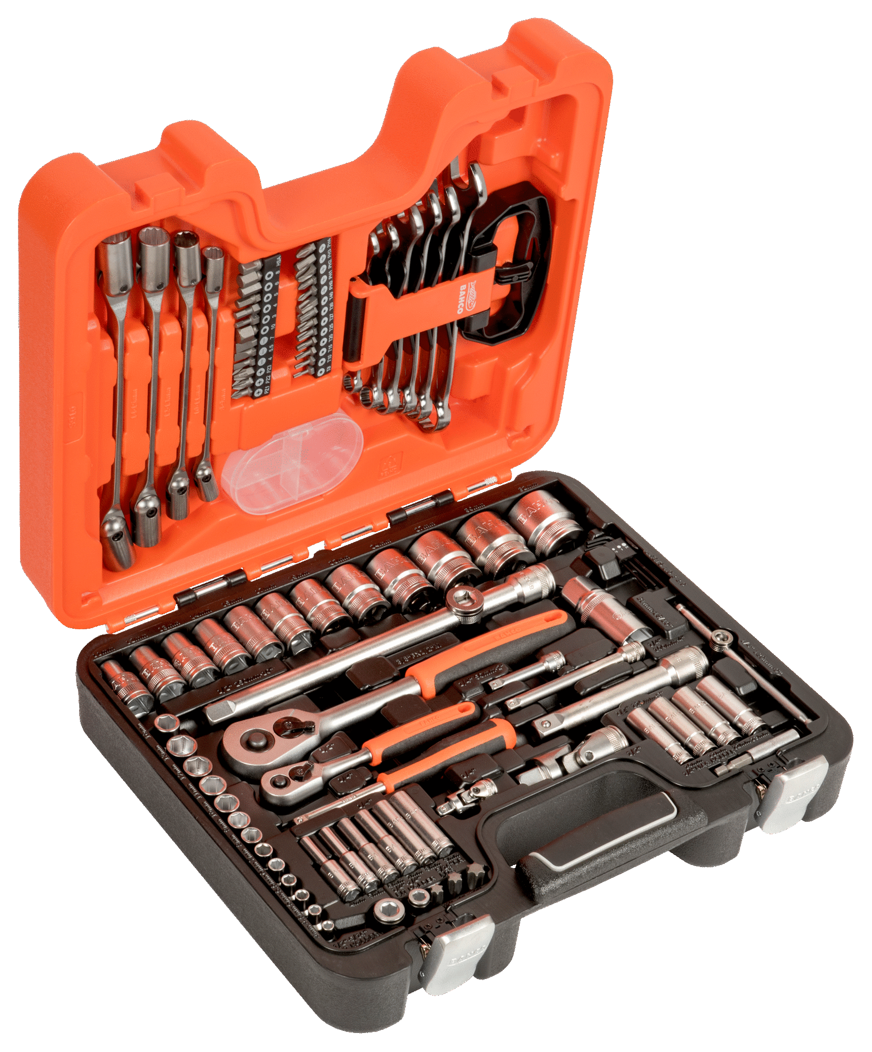 BAHCO Lokma Takım Seti 1/4, ”1/2” + Kombine Anahtar S910