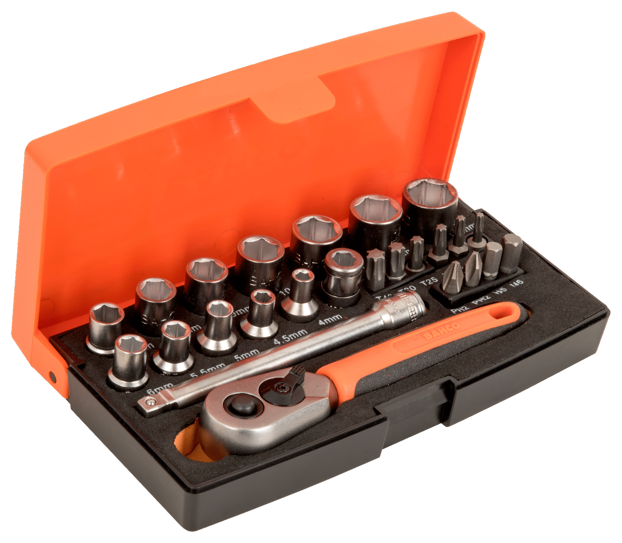 BAHCO Lokma takımı 1/4'',º 25 parça  SBSL25