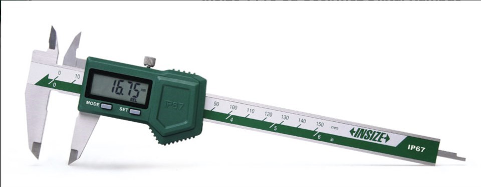 Insize 1118-200 Su Geçirmez Dijital Kumpas
