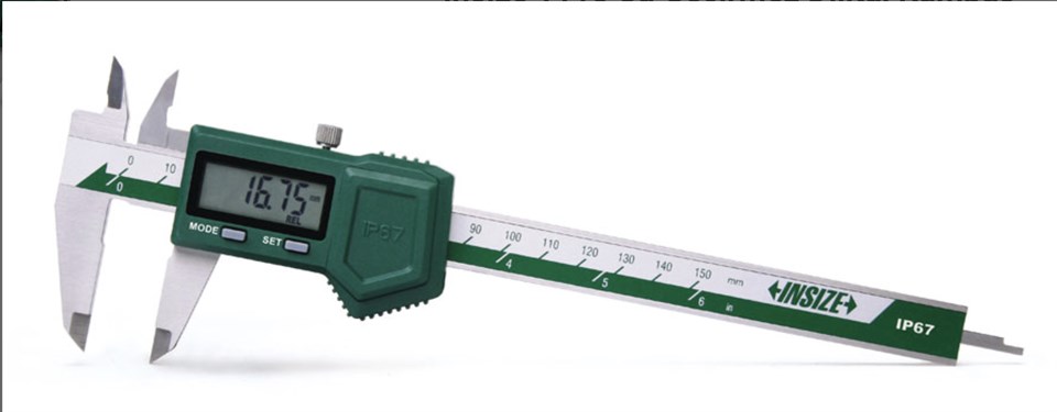 Insize 1118-200 Su Geçirmez Dijital Kumpas