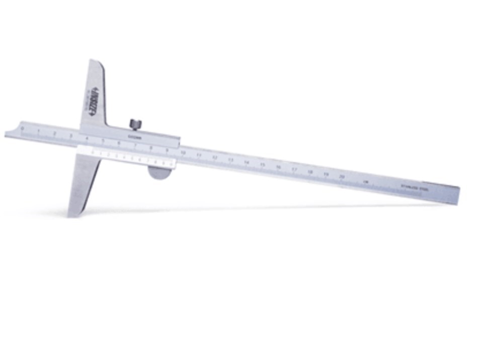 Insize 1240-150 Mekanik Derinlik Kumpası (Standart Model)