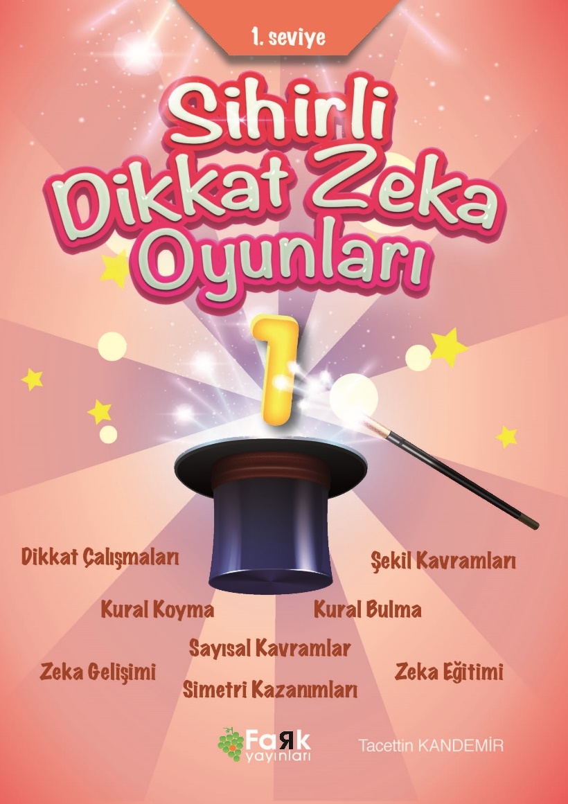 1.Seviye Sihirli Dikkat Zekâ Oyunları 1(İlkokul)