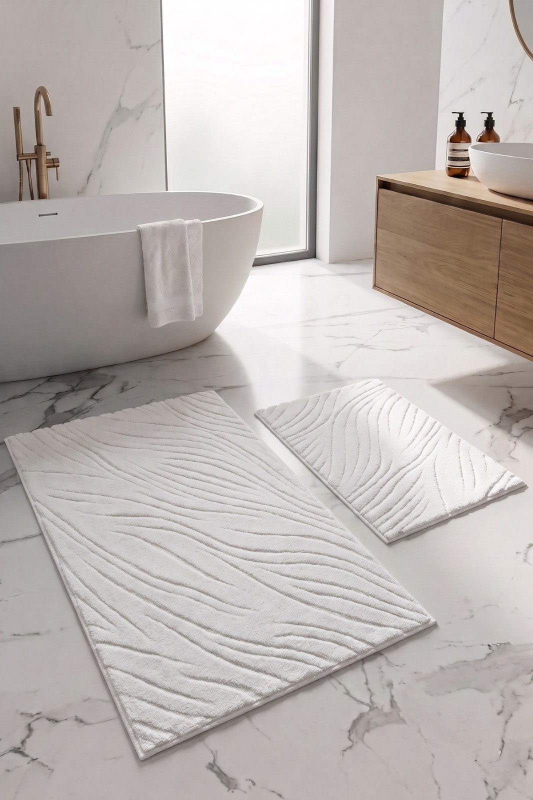 LANYA BANYO PASPAS SETİ EKRU