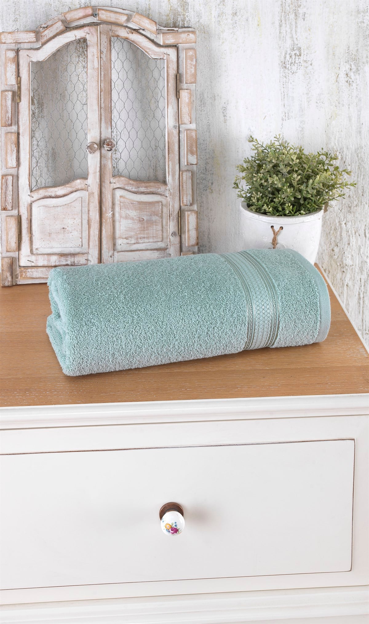 SPRİNG 90X150 BANYO HAVLUSU MINT