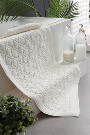EVA 50X75 CM KREM AYAK HAVLUSU