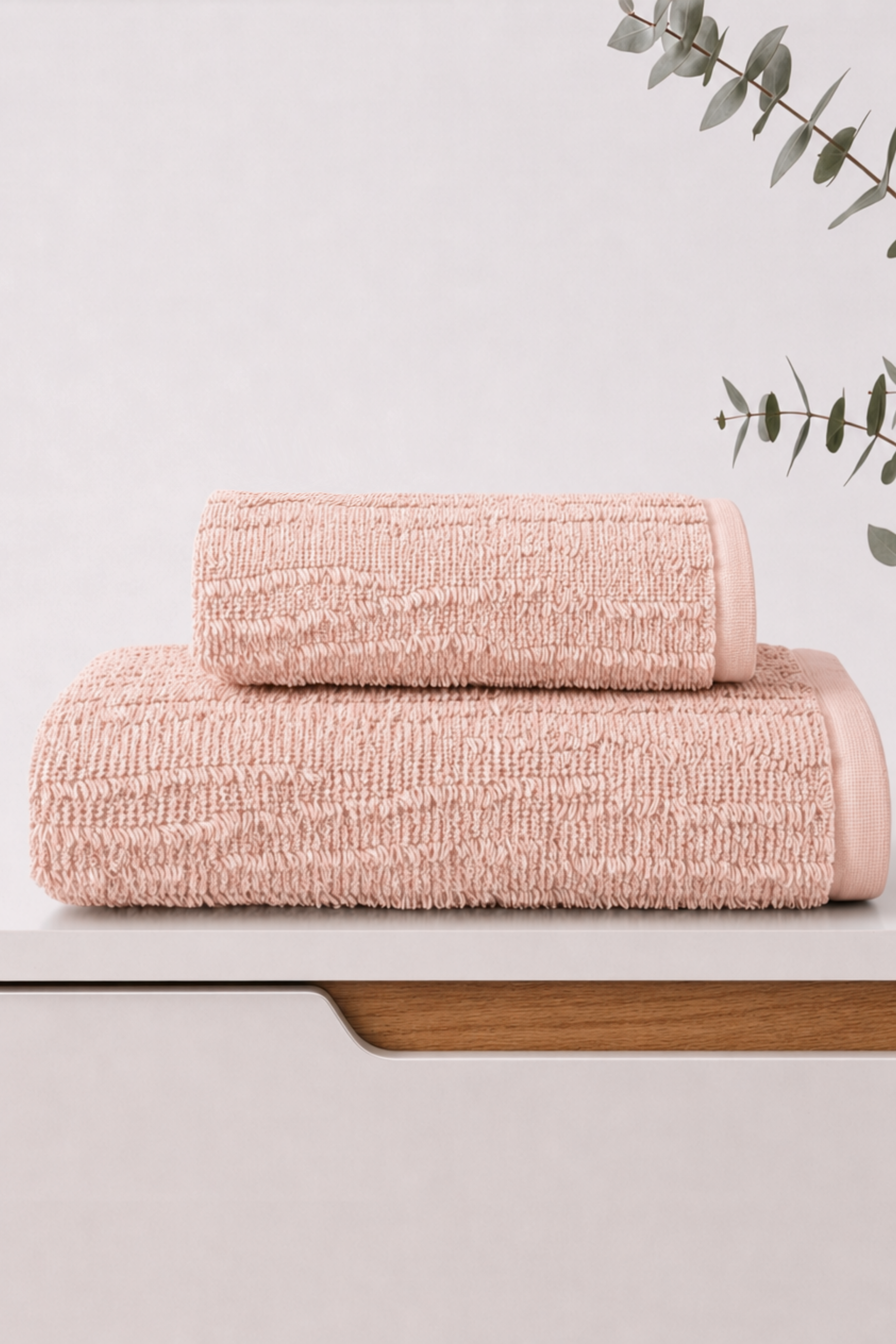 Grace 2'li Banyo Havlusu Seti Pudra