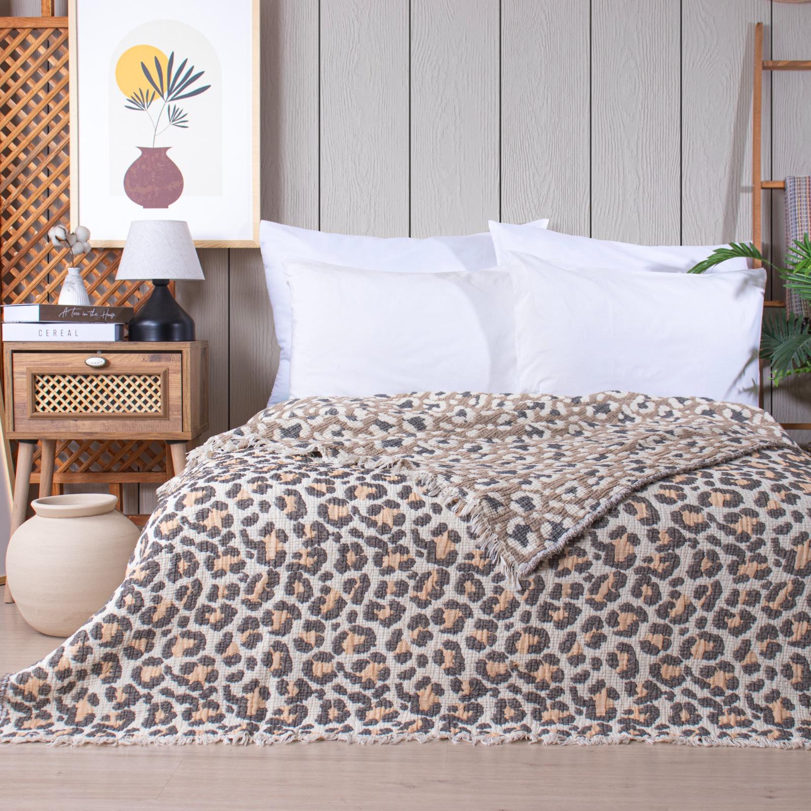 VALERIE 7 KATLI MÜSLİN YATAK ÖRTÜSÜ/YORGAN 240X260 CM