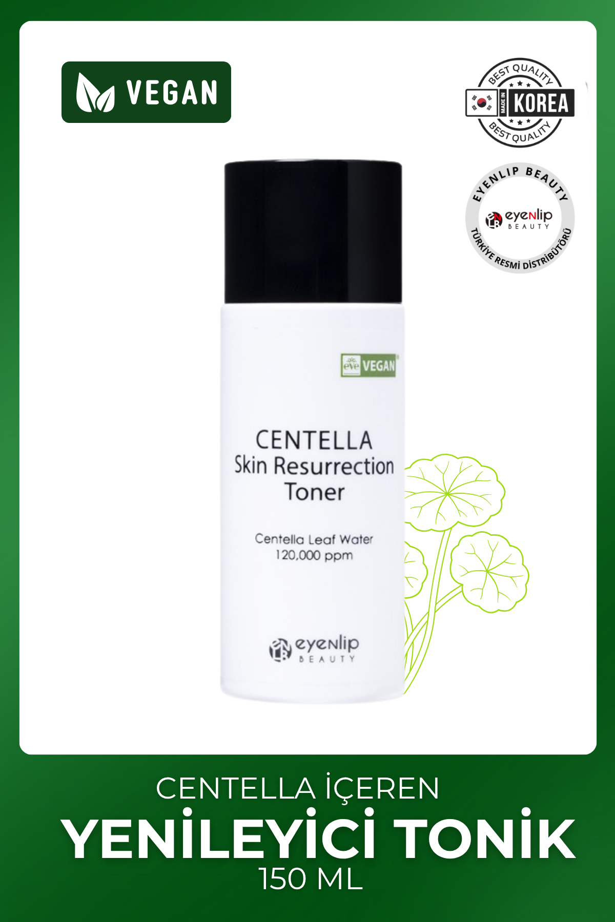 Eyenlip Beauty Centella Yenileyici Cilt Toniği