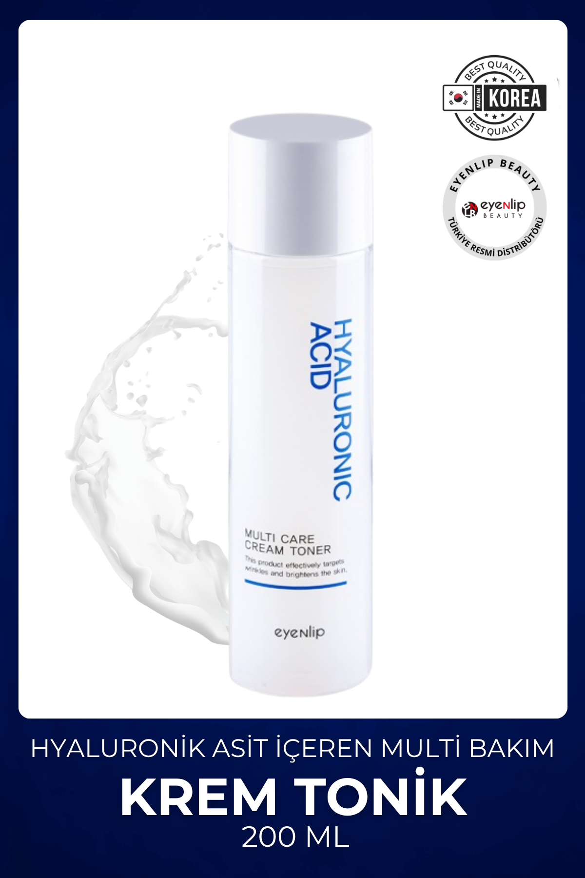 Eyenlip Beauty Hyalüronik Asit İçeren Multi Bakım Kremi 200 ml