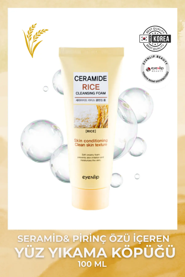 Eyenlip Beauty Seramid Pirinç Temizleme Köpüğü