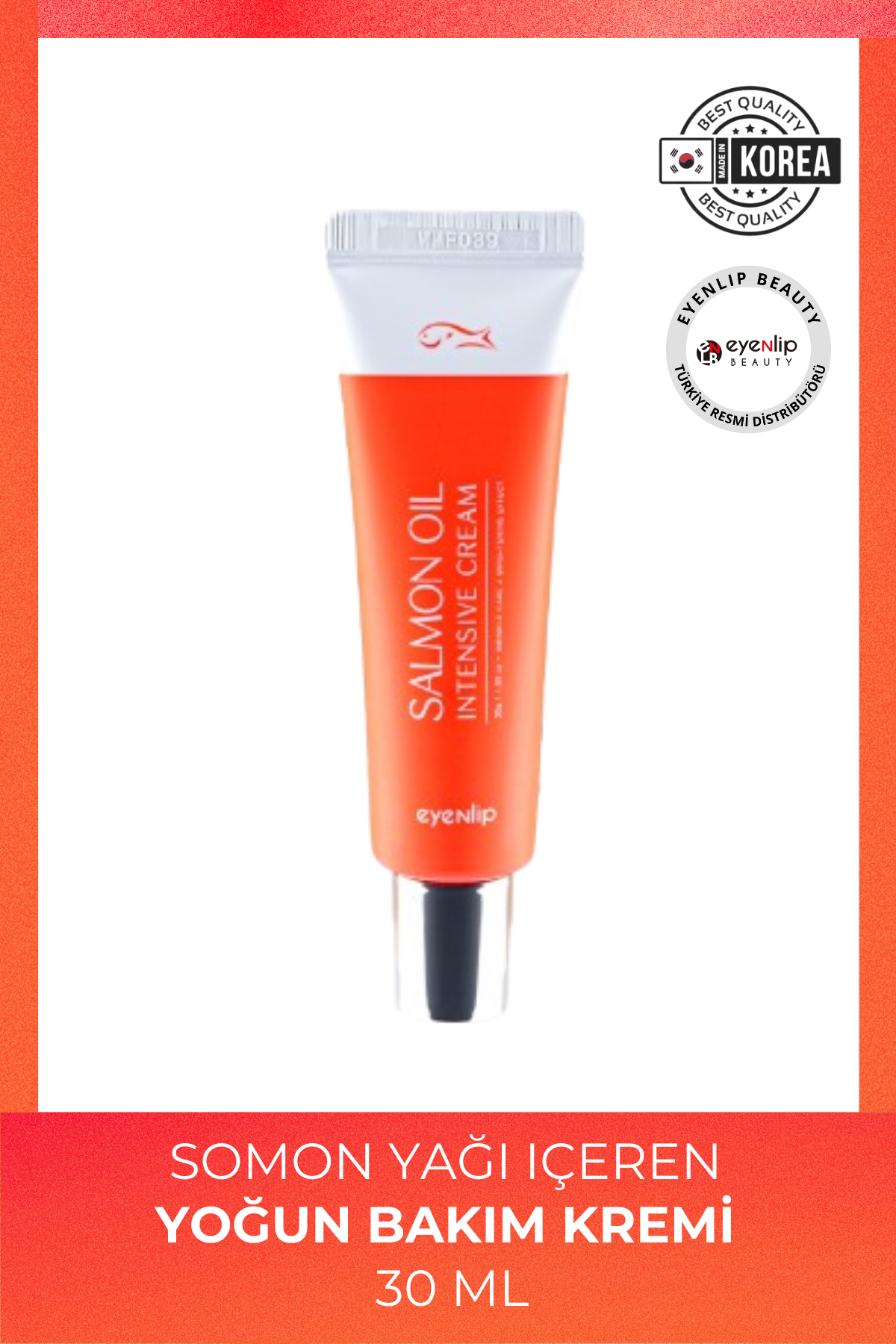 Eyenlip Beauty Somon Yağı İçeren Yoğun Bakım Kremi 30 ml