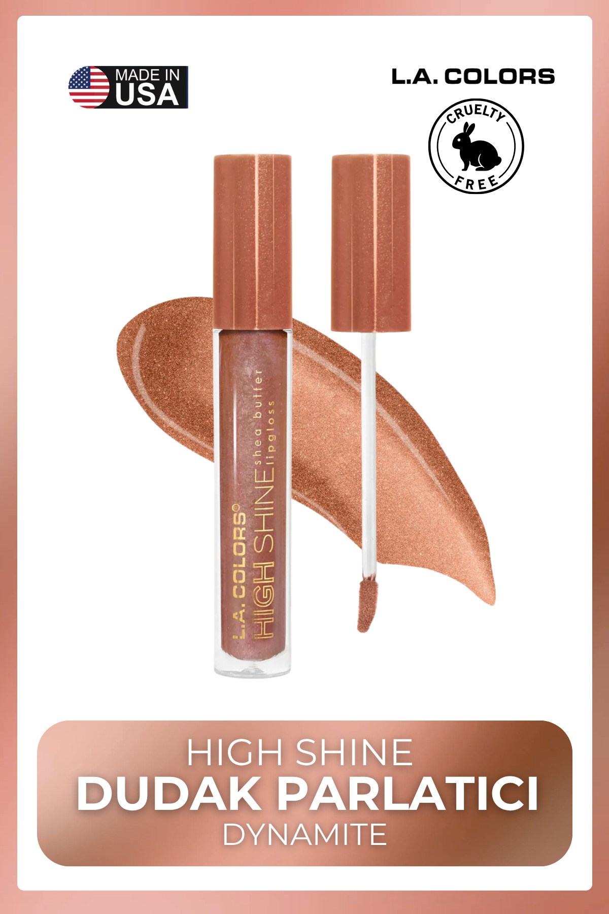High Shine Dudak Parlatıcı - Uzun Süre Kalıcı Kristal Işıltılı Lipgloss #CLG935 Snuggle