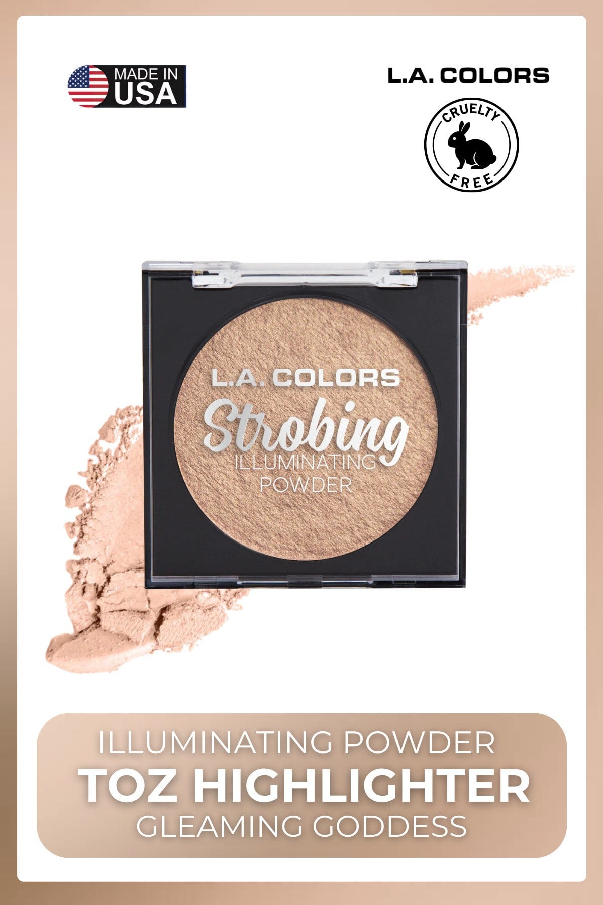 Illuminating Powder - Cilde Işıltı ve Canlılık Katan Toz Highlighter #CSP255 Gold Halo