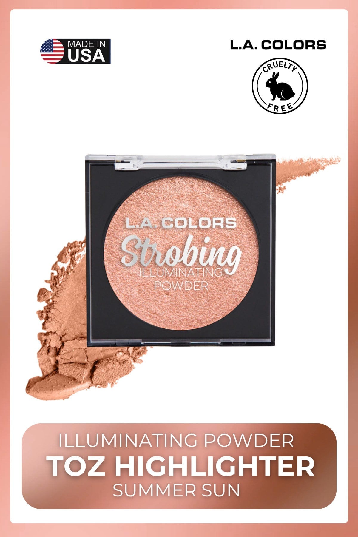 Illuminating Powder - Toz Highlighter #CSP259 Summer Sun