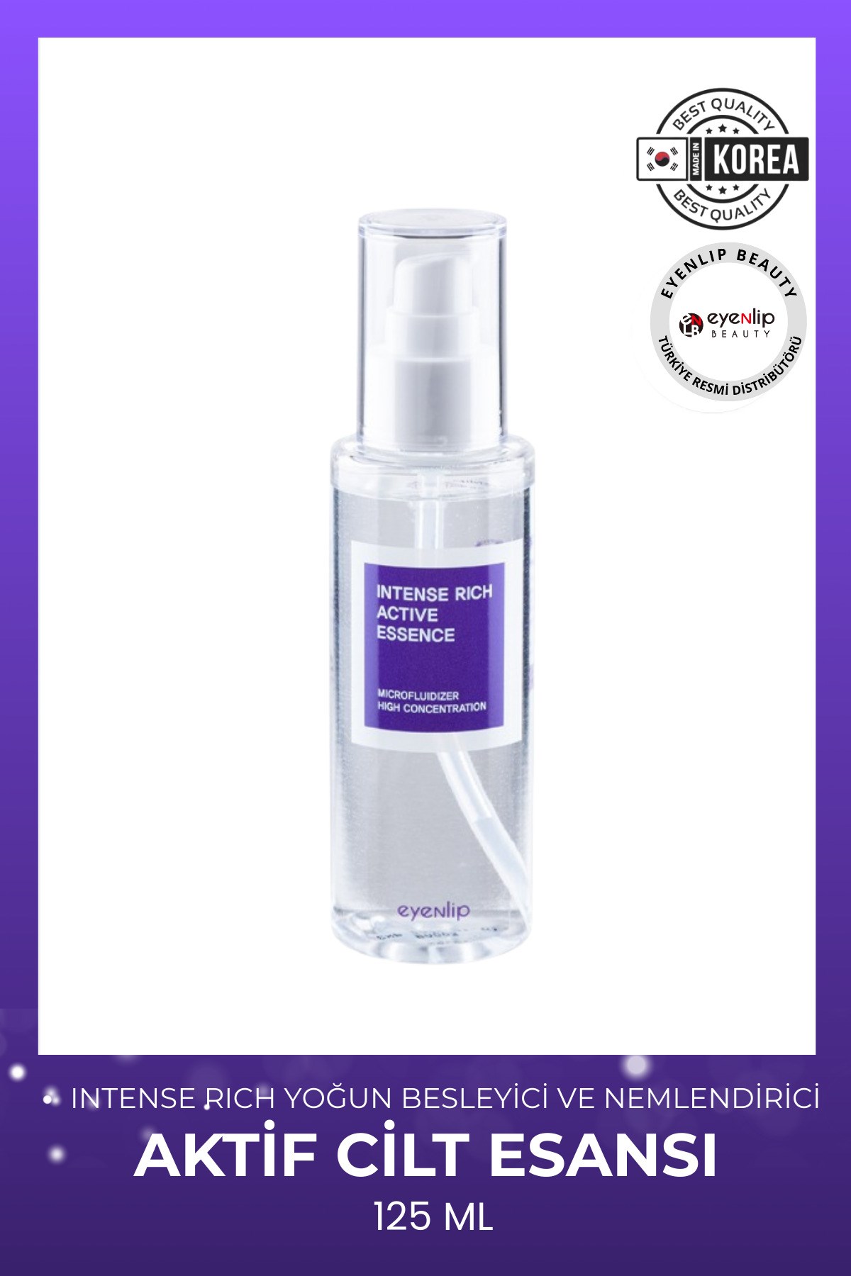 Intense Rich Yoğun Besleyici ve Nemlendirici Aktif Cilt Esansı 125 ml