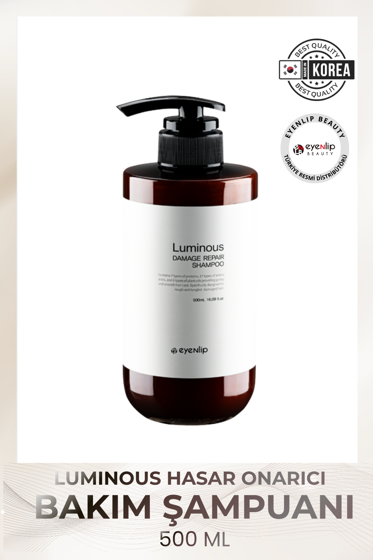 Luminous Güçledirici ve Onarıcı Saç Bakım Kremi 500 ml