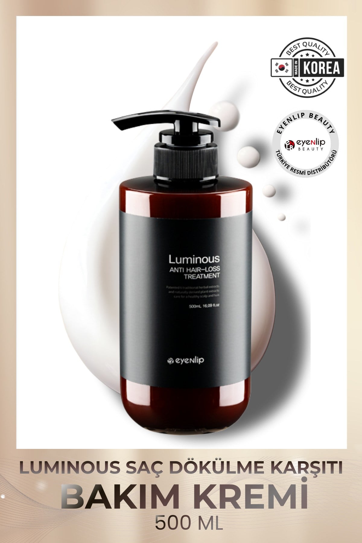 Luminous Saç Dökülmesine Karşı Bakım Kremi 500 ml