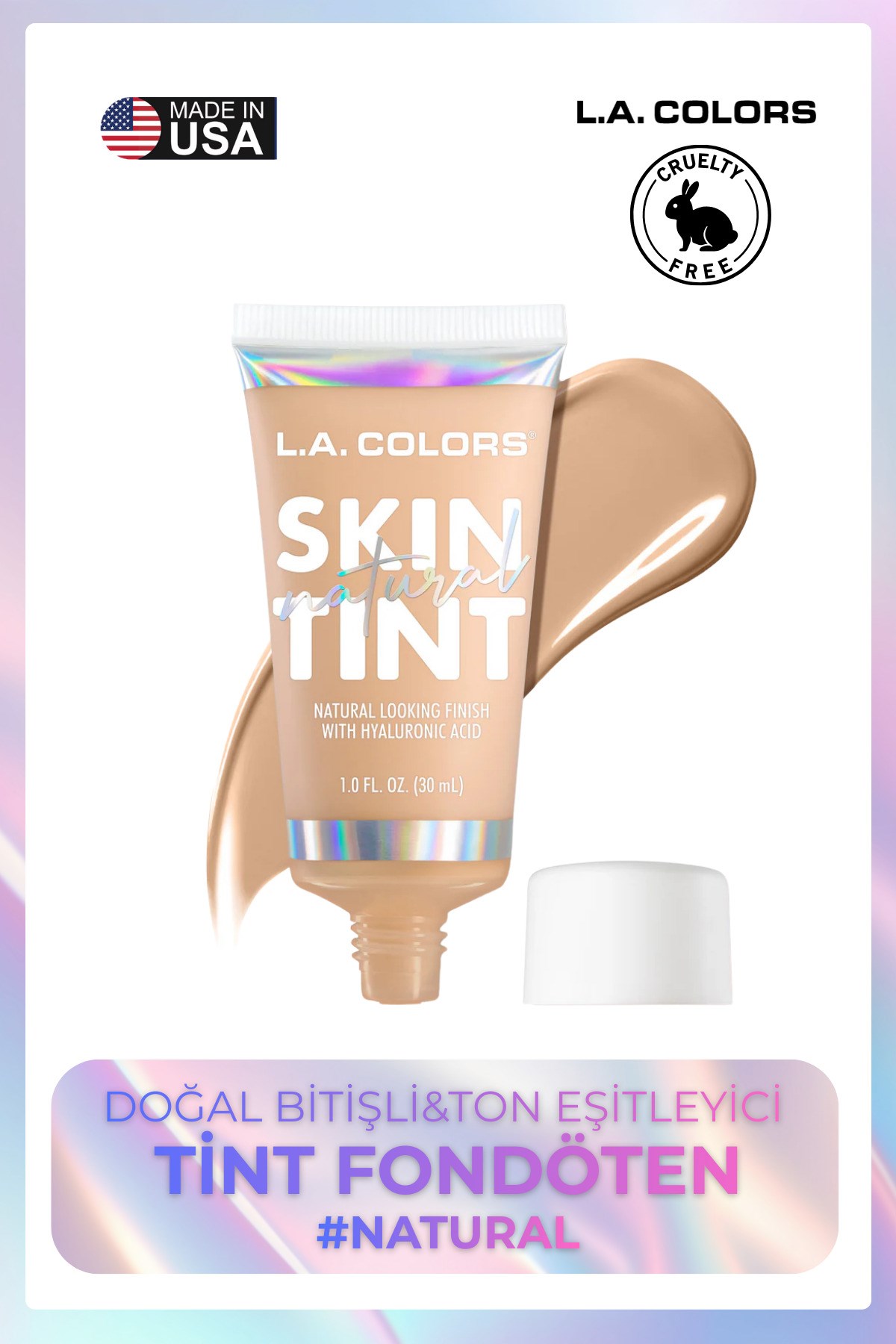 Natural Skin Tint - Doğal Bitişli&Ton Eşitleyici Tint Fondöten #Natural