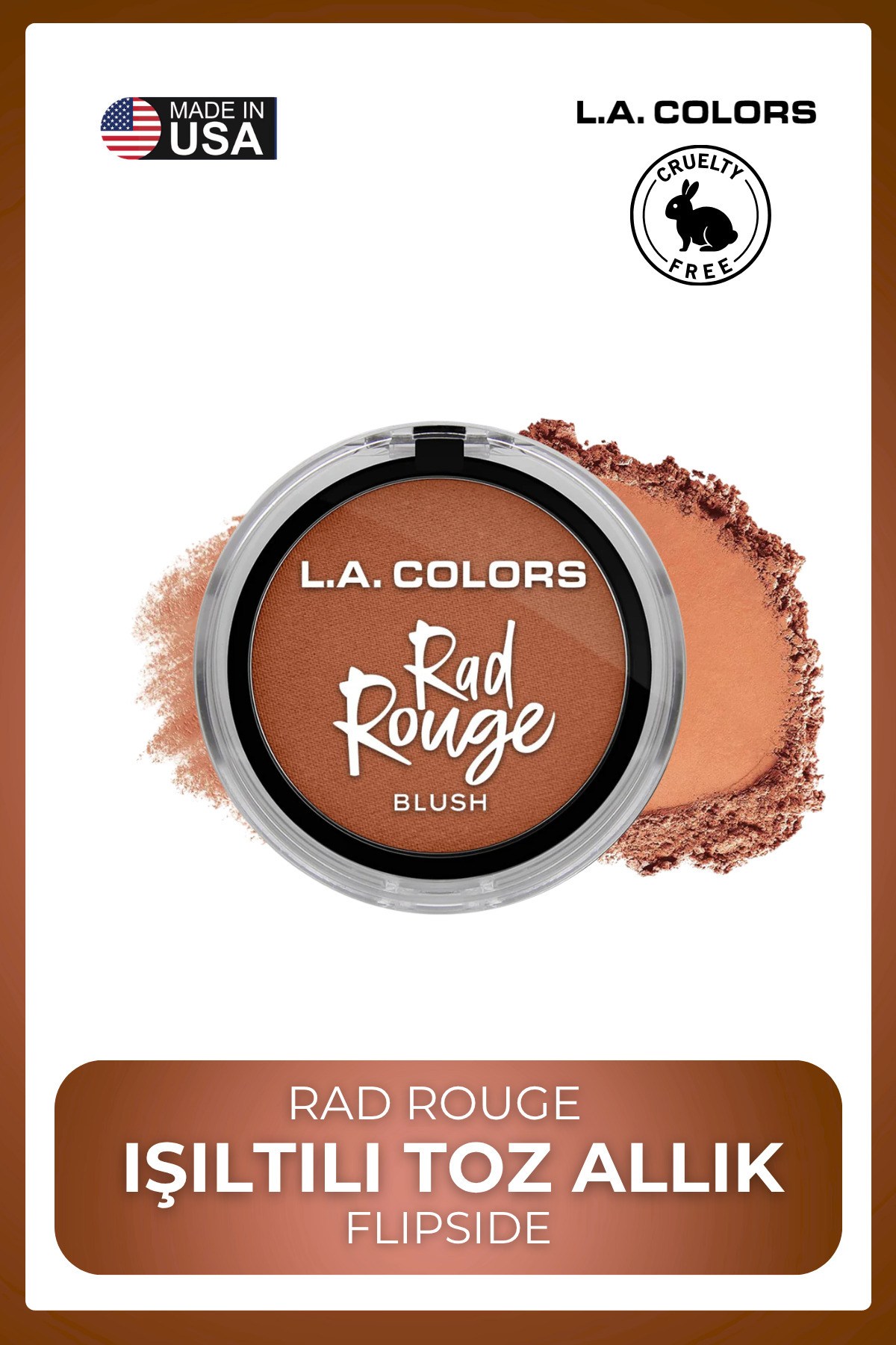 Rad Rouge Allık Serisi - Yoğun Renk Veren Uzun Süre Kalıcı Canlı Görünüm #CBL726 Stoked